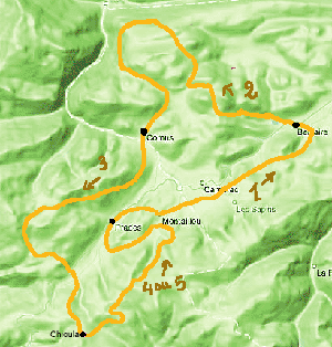 circuit villages et montagnes du Pays d'Aillou