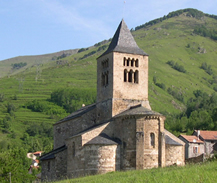 l'église romane d'Axiat